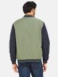 Mettle Men Olive Green Woven Jacket Supply