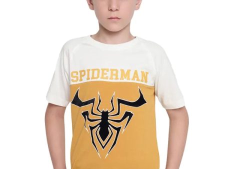 Octave Boys Graphic Printed Round Neck  Cotton T-Shirt Online Hot Sale