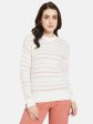 Mettle Women Pink  Beige Pullover Online Sale