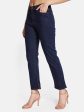 Mettle Women Straight Fit Cotton Stretchable Cropped Jeans For Discount