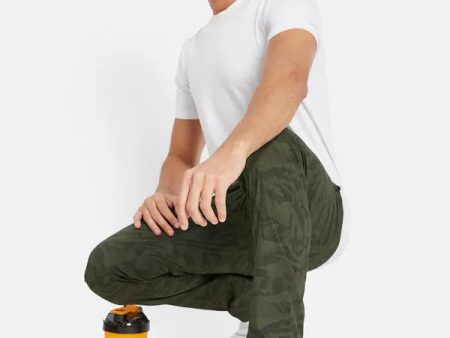 Octave Men Camouflage Printed Cotton Track Pants For Cheap