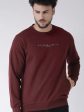 Wine Printed Sweatshirt Online Hot Sale