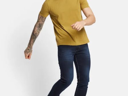 Octave Men Light Fade Stretchable Jeans on Sale