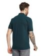 Octave Men Polo Collar Applique T-Shirt For Sale