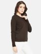 Mettle Women Brown Pullover For Sale