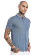 Octave Polo Collar Cotton T-Shirt For Discount