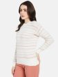 Mettle Women Pink  Beige Pullover Online Sale