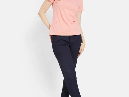 Mettle Women Blue Stretchable Jeans Online