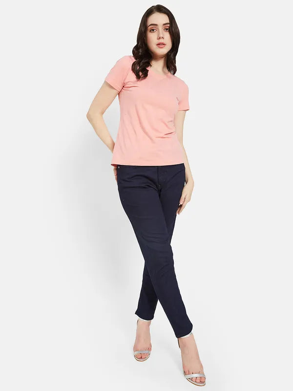 Mettle Women Blue Stretchable Jeans Online