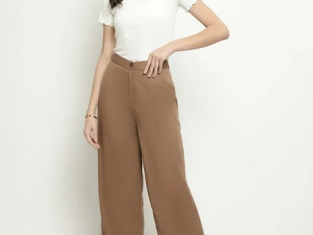 Mettle Women Loose Fit High-Rise Trousers Supply