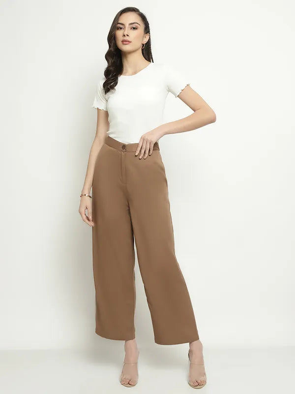 Mettle Women Loose Fit High-Rise Trousers Supply