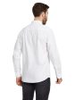 Mettle Men Textured Spread Collar Pocket Casual Shirt Fashion