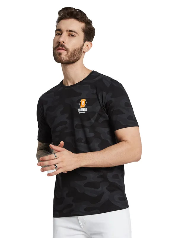 Octave Men Camouflage Applique T-Shirt Supply