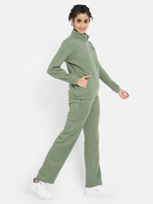 Mettle Mock Collar Jacket With Mid Rise Track Pant Online Hot Sale