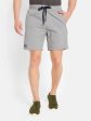 Octave Men Mid-Rise Regular Fit Cotton Sports Shorts Online Sale