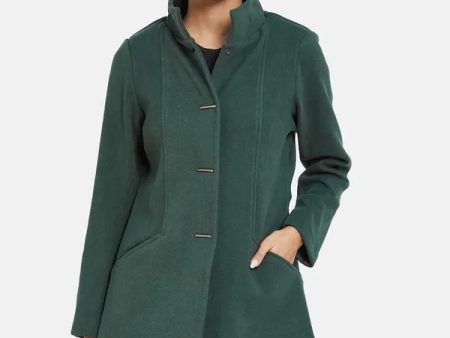 Mettle Women Single-Breasted Overcoat Online Sale