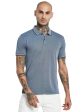 Octave Polo Collar Cotton T-Shirt For Discount