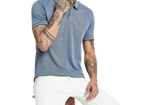 Octave Polo Collar Cotton T-Shirt For Discount