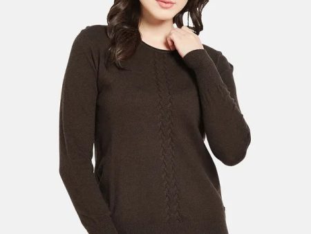 Mettle Women Brown Pullover For Sale