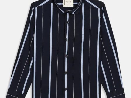 Boys Striped Casual Shirt Online now