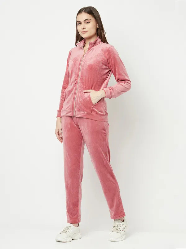 Women Blush Tracksuits Online now