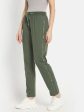 Women Solid Cotton Track Pants For Sale