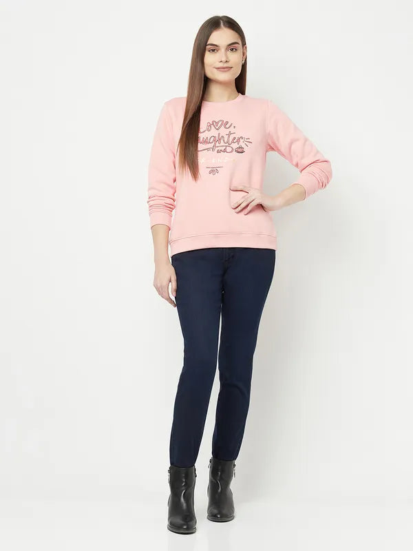 Women Blush Sweatshirts Online Sale