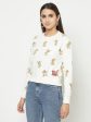 Women Off White Sweatshirts Cheap