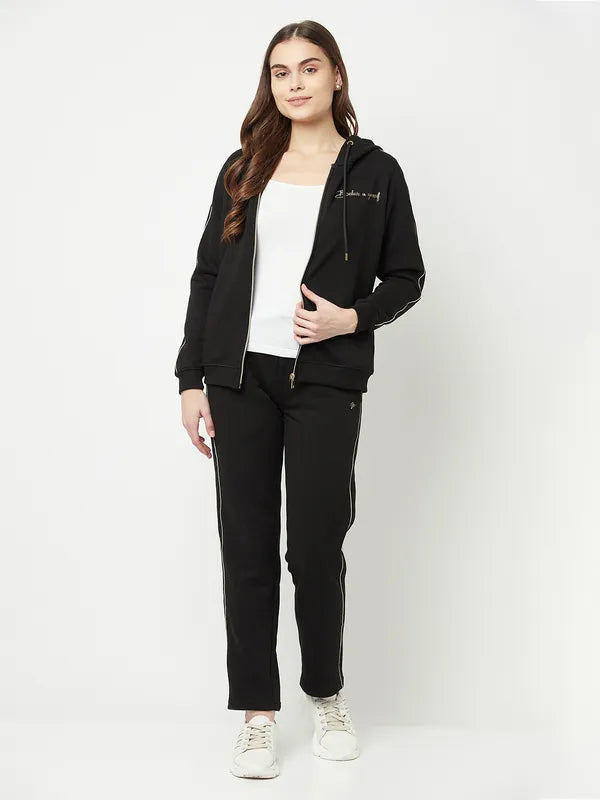 Women Black Tracksuits Discount