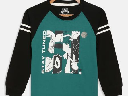 Boys Printed Round Neck T-Shirt Online