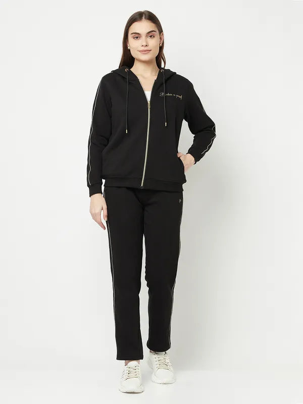 Women Black Tracksuits Discount