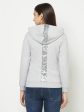 Women Grey Melange Sweatshirts Sale