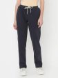 Women Light Navy Trackpants Sale