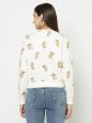 Women Off White Sweatshirts Cheap