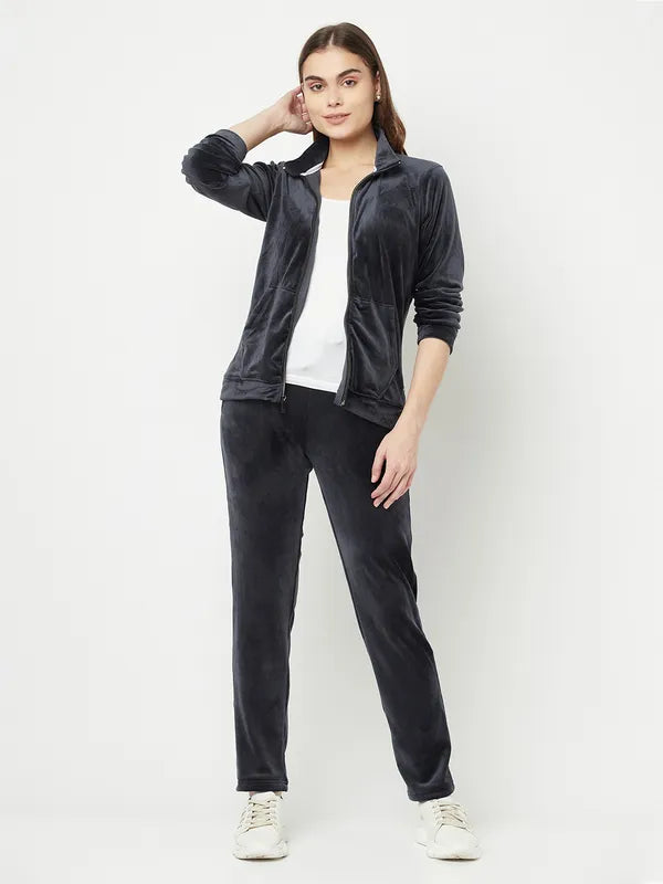 Women Charcoal Tracksuits Online Sale