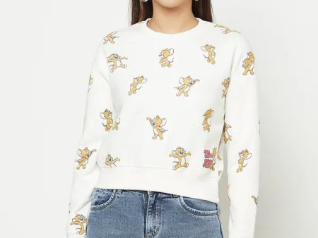 Women Off White Sweatshirts Cheap