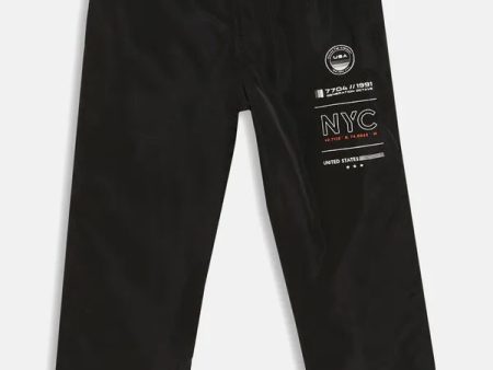 Boys Solid Cotton Track Pant For Discount