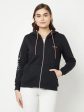 Women Navy Sweatshirts Sale