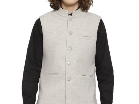 Mettle Men Grey Waistcoat Online now