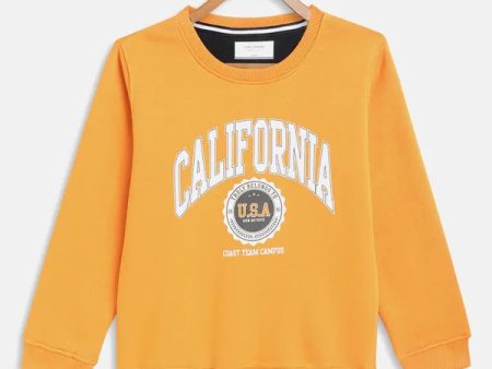 Boys Typography Printed Sweatshirt Sale