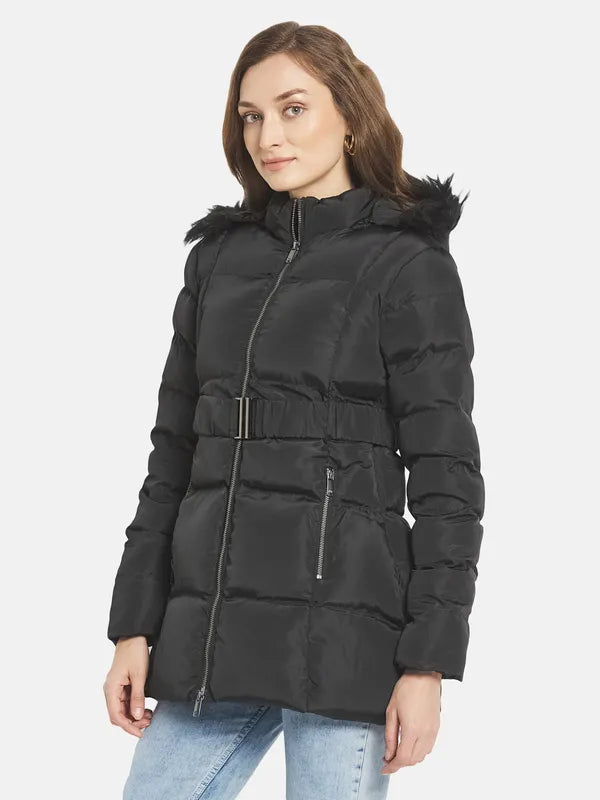 Women Longline Parka Jacket Supply