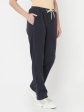 Women Light Navy Trackpants Sale