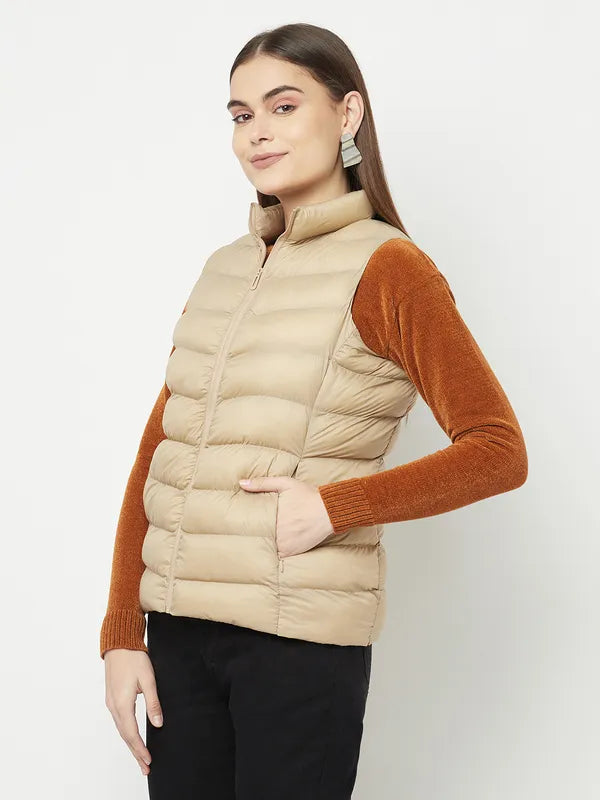 Women Beige Front Open Jackets Hot on Sale