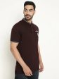 Stand Collar Polo T-Shirt Online now