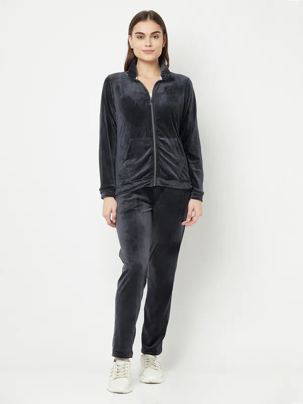 Women Charcoal Tracksuits Online Sale