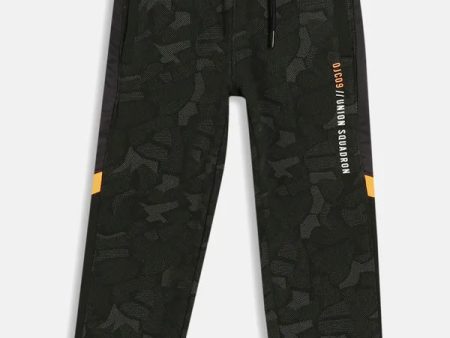 Boys Camouflage Printed Cotton Track Pants Hot on Sale