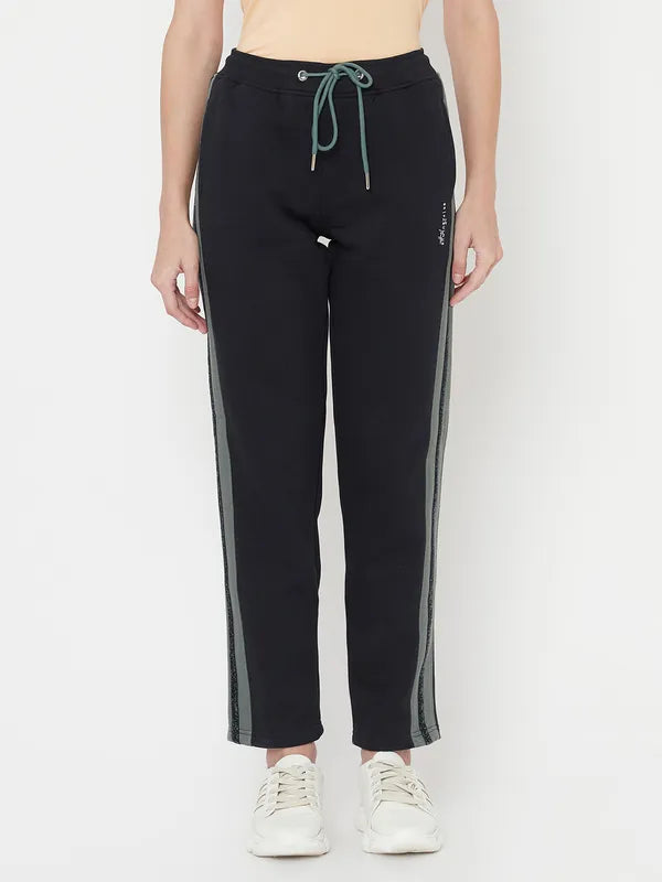 Women Navy Trackpants For Cheap