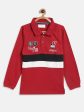 Boys Printed Polo Collar T-Shirt Sale