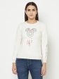 Women Natural Melange Sweatshirts on Sale