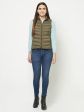 Women Olive Front Open Jackets Sale